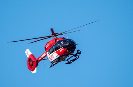 Mit dem Rettungshubschrauber wurde das Kind in eine Klinik geflogen. (Symbolfoto) Foto: Heidepriem