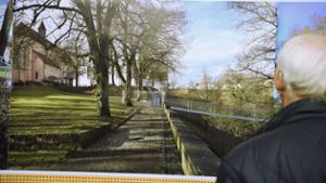 Hängebrücke: Bockshof als Einstieg ungeeignet? 