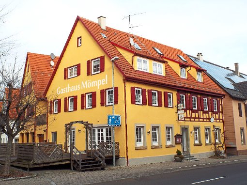 Steht wieder leer: das Gasthaus Mömpel in Rosenfeld. Foto: Hertle