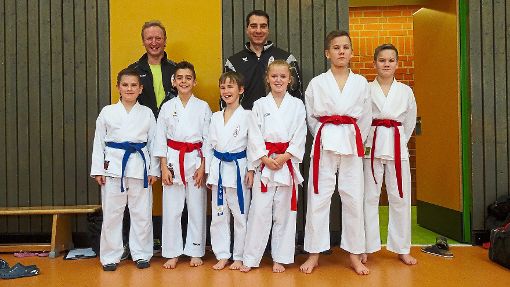 Die Villinger Karate-Talente machten in Mörlenbach eine gute Figur.  Foto: Höfer