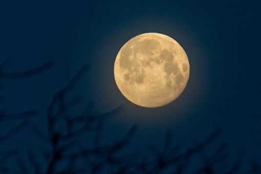 In der Nacht auf Mittwoch hat der Supermond trotz Wolken viele Menschen entzückt. Auch im Schwarzwald war der besonders große Mond weithin sichtbar. Zur Bildergalerie Foto: Roland W.