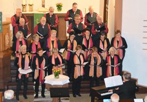 Der Chor Ohrwurm ist das Aushängeschild des Meßstetter Gesangvereins.  Foto: Dürrschnabel Foto: Schwarzwälder Bote