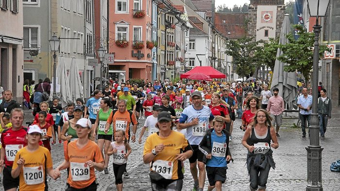 Rekordbeteiligung beim Stadtlauf in Villingen