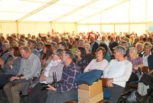 650 Besucher wurden beim Saronstag in Wildberg begrüßt. Foto: Priestersbach Foto: Schwarzwälder Bote