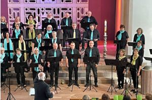 Der begeisternde Auftritt des Gospelchors Ebhausen wurde von den Zuschauern in der Ebhauser Kirche mit Standing Ovation belohnt. Foto: Dorothee Eppler-Meißner