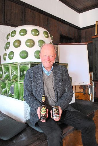Setzt nun auch wieder auf Dosenbier:  Brauereichef Carl Glauner.    Foto: Altendorf-Jehle