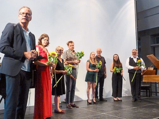 Ehemalige Musikschüler feierten ein Wiedersehen mit ihren musikalischen Mentoren. Foto: Kosowska-Németh Foto: Schwarzwälder Bote