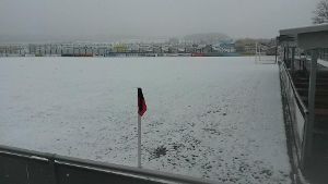 Wegen Schnee nicht bespielbar: Der Platz des FC Bad Dürrheim. (Symbolbild) Foto: Sportfreunde Dorfmerkingen