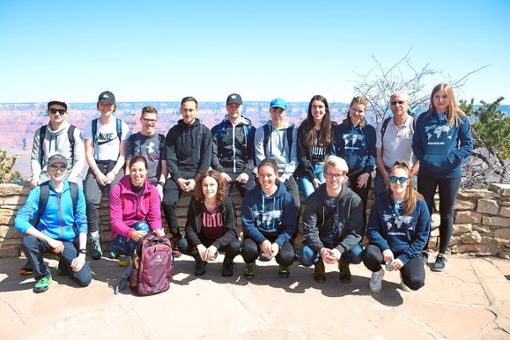 Die Austauschschüler des OHG erlebten in den USA ein attraktives Programm, unter anderem besuchten sie den Grand Canyon. Foto: Brake Foto: Schwarzwälder Bote