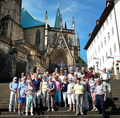 Der Besuch des Doms in Erfurt gehörte zu den Höhepunkten der Reise auf Luthers Spuren. Foto: Schwarzwälder-Bote