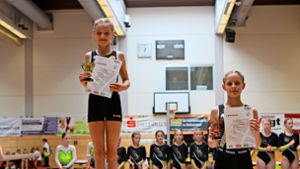 Gaueinzelmeisterschaft in Meßstetten: Nachwuchsturnerinnen der TSG Balingen  zeigen sich von bester Seite
