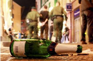 Die Frau war stark alkoholisiert. (Symbolfoto) Foto: Seeger dpa/lsw