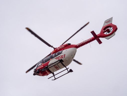 Die Frau wurde mit einem Rettungshubschrauber in ein Krankenhaus geflogen. (Symbolfoto) Foto: Heidepriem