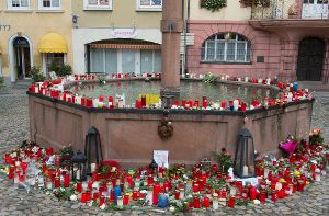 Große Trauer in Endingen nach den Mord an Carolin G. Foto: dpa