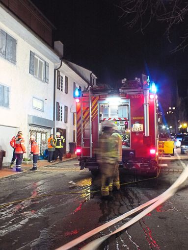 Feuerwehreinsatz in der Kapellstraße: 8000 Euro beträgt der Schaden des Brandes. Foto: Schwarzwälder Bote