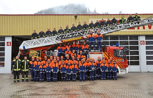 Derzeit verfügt die Gesamtjugendfeuerwehr Baiersbronn über 70 Mitglieder, darunter auch vier Mädchen. Foto: Feuerwehr Foto: Schwarzwälder-Bote