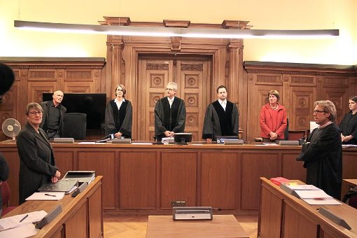 Die dritte Große Jugendkammer am Landgericht Tübingen verhandelt gegen vier mutmaßliche Vergewaltiger. Foto: Müssigmann