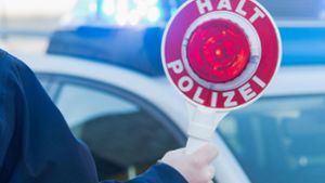 Zu schnell unterwegs - Polizei verhängt drei Fahrverbote
