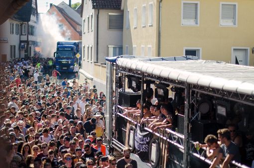 Voller Menschen war Empfingen auch im vergangenen Jahr bei der Beatparade. Foto: Heidepriem.info/Schmat