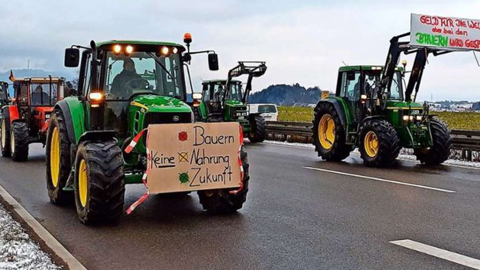 Das sagen zwei Landwirte zum Abschluss der Protestwoche