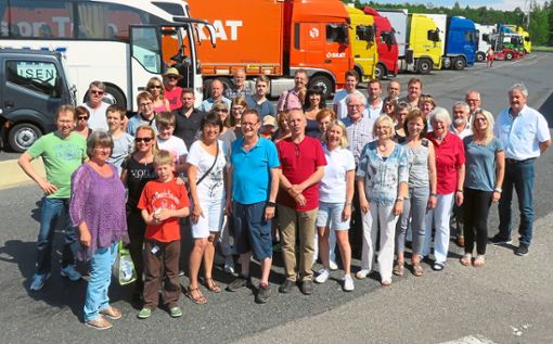 Die Städtepartnerschaft wird gelebt: Hier eine Reisegruppe aus Rosenfeld auf der Fahrt nach Moissy. Fotos: Stadtverwaltung Foto: Schwarzwälder Bote