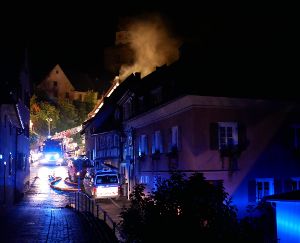 Das Fachwerkhaus in der Haigerlocher Oberstadtstraße ist nach einem Brand nicht mehr bewohnbar.  Foto: Privat