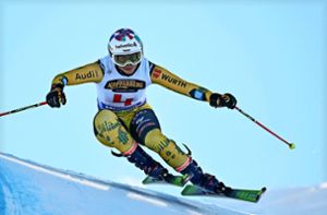 Daniela Maier  – hier bei einem Weltcup im Januar – erlebte bei der Skicross-WM mit zwei siebten Plätzen eine Enttäuschung. Doch die Furtwangerin konnte sich für  einen Teamkollegen freuen – und konzentriert sich nun auf die letzten Saisonwochen. Foto: Anders Wiklund