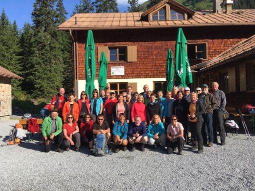Eine Tour auf die Gipfel Vorarlbergs haben die Sportfreunde Isingen unternommen. Foto: Lehmann Foto: Schwarzwälder Bote