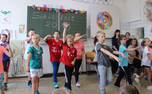Am Schulfest in Wittershausen zeigen die Kinder, was in ihnen steckt. Foto: Fahrland Foto: Schwarzwälder Bote