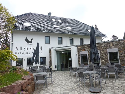 Das Hotel und Restaurant Auerhahn auf dem Bad Wildbader Sommerberg.  Foto: Jänsch