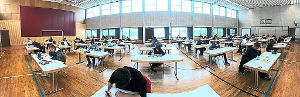 Die Prüfungen an der Werkrealschule Villingendorf haben mit dem Fach Deutsch und einem schriftlichen Vortrag begonnen.  Foto: Hofelich Foto: Schwarzwälder-Bote