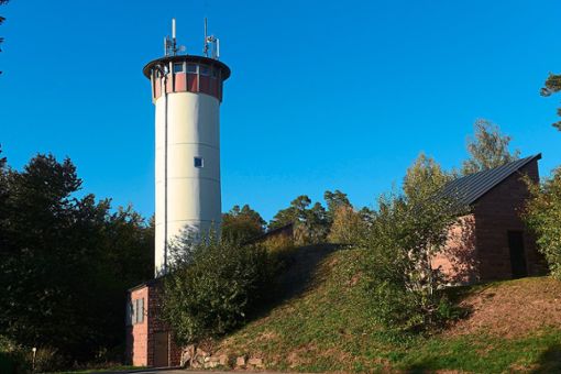 Der Liebelsberger Wasserturm. Foto: Teinachtal-Touristik