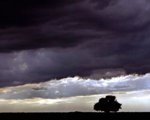 In der Nacht zum Dienstag verdichten sich laut Deutschem Wetterdienst die Wolken. (Symbolfoto) Foto: dpa