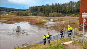 Die Einstauung des Hochwasserrückhaltebeckens in Wolterdingen war nicht erforderlich. Foto: Landratsamt