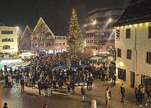 Der Besucherzuspruch bei der jüngsten Silvesterparty auf dem Vorstadtplatz war überschaubar. Foto: Fritsch