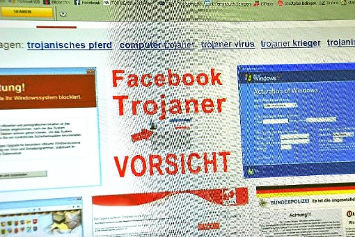Trojaner-Warnungen im Internet: Betrüger wollen Zugriff aufs  Konto. Foto: Ungureanu