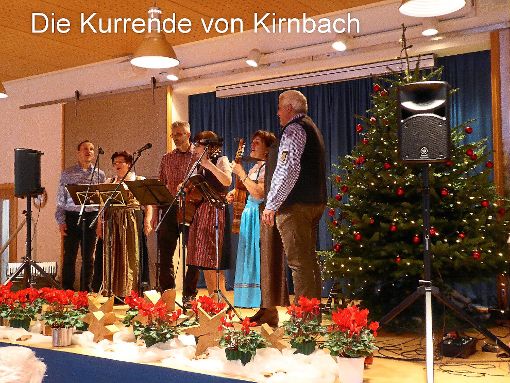 Die Kurrende aus Kirnbach stimmte mit Liedern und Musik auf die Vorweihnachtszeit ein.  Foto: Hörtz