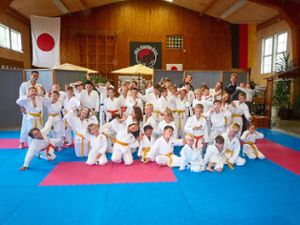 Die Teilnehmer hatten viel Spaß beim Karate Kids Camp. Foto: JKA-Karate Dojo Calw Foto: Schwarzwälder-Bote