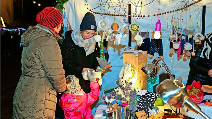 Das große Angebot des Kippenheimer Weihnachtsmarkts lockt viele
