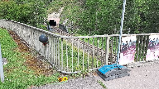 Ein 57-jähriger Radfahrer ist im Rottweiler Neckartal von der Bahnbrücke acht Meter in die Tiefe gestürzt und gestorben. Zum Artikel Foto: Otto