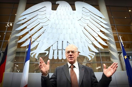 Bundestagspräsident Norbert Lammert kritisiert die Große Koalition Foto: dpa