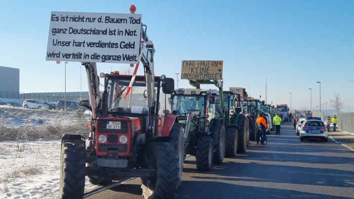 Bauern-Proteste gehen weiter - aktuelle Enwicklungen im Liveblog