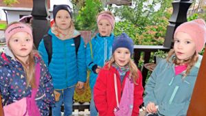 Einige der jungen Teilnehmerinnen beim „Petere“ in Oberwolfach Foto: Haas