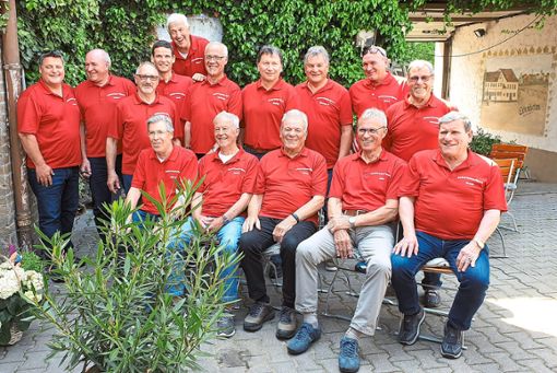 Die Schörzinger Jedermänner haben eine Jubiläumsausfahrt nach Frankfurt und Wiesbaden unternommen. Foto: Maier Foto: Schwarzwälder Bote