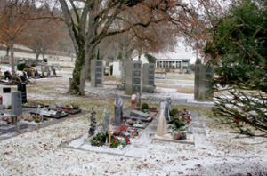 Auf dem Lauffener Friedhof wird ein neues Urnengrabfeld entstehen. Foto: Fussnegger Foto: Schwarzwälder Bote