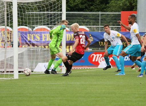 Die TSG Balingen hat gegen den FC Saarbrücke eine Niederlage eingesteckt. Foto: Kara