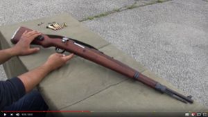 Dieses Youtube-Video über das Gewehr M 48 – wie die Tatwaffe – sieht sich Drazen D. vor der Tat  an.  Screenshot: Youtube