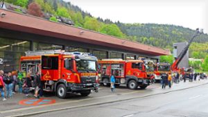 Feuerwehr Bad Wildbad: Fuhrpark ist der Blickfang beim Tag der offenen Tür