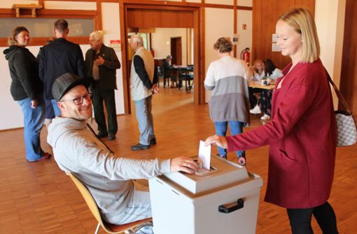 Die Dobler machten rege von ihrem Wahlrecht Gebrauch. Foto: Winnie Gegenheimer