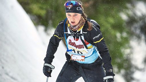 Die Steinacherin Clarissa Mai überraschte bei ihrer Skilanglaufpremiere die Spezialisten. Foto: Mai Foto: Schwarzwälder Bote
